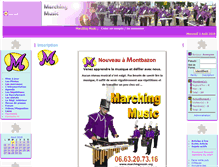 Tablet Screenshot of marchingmusic.org